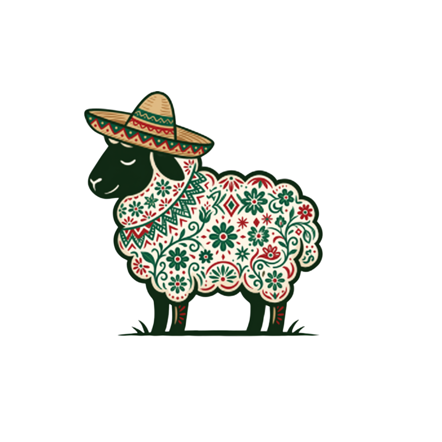 La Oveja Dulce mascot